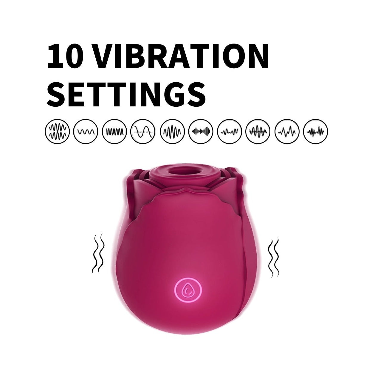 Rose Sucking Vibrator
