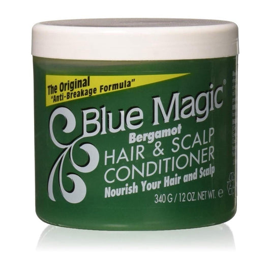 Blue Magic Bergamot Hair & Scalp Conditioner, 12 Oz.