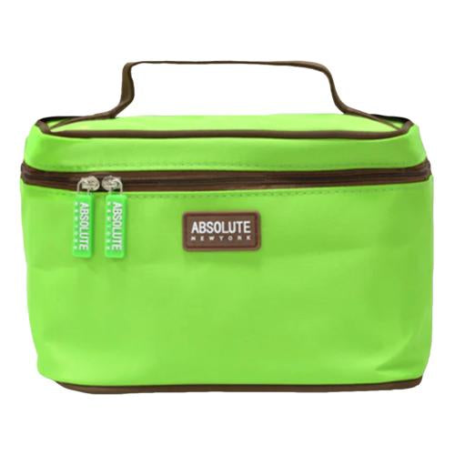 Absolute New York Green Microfiber Makeup Bag